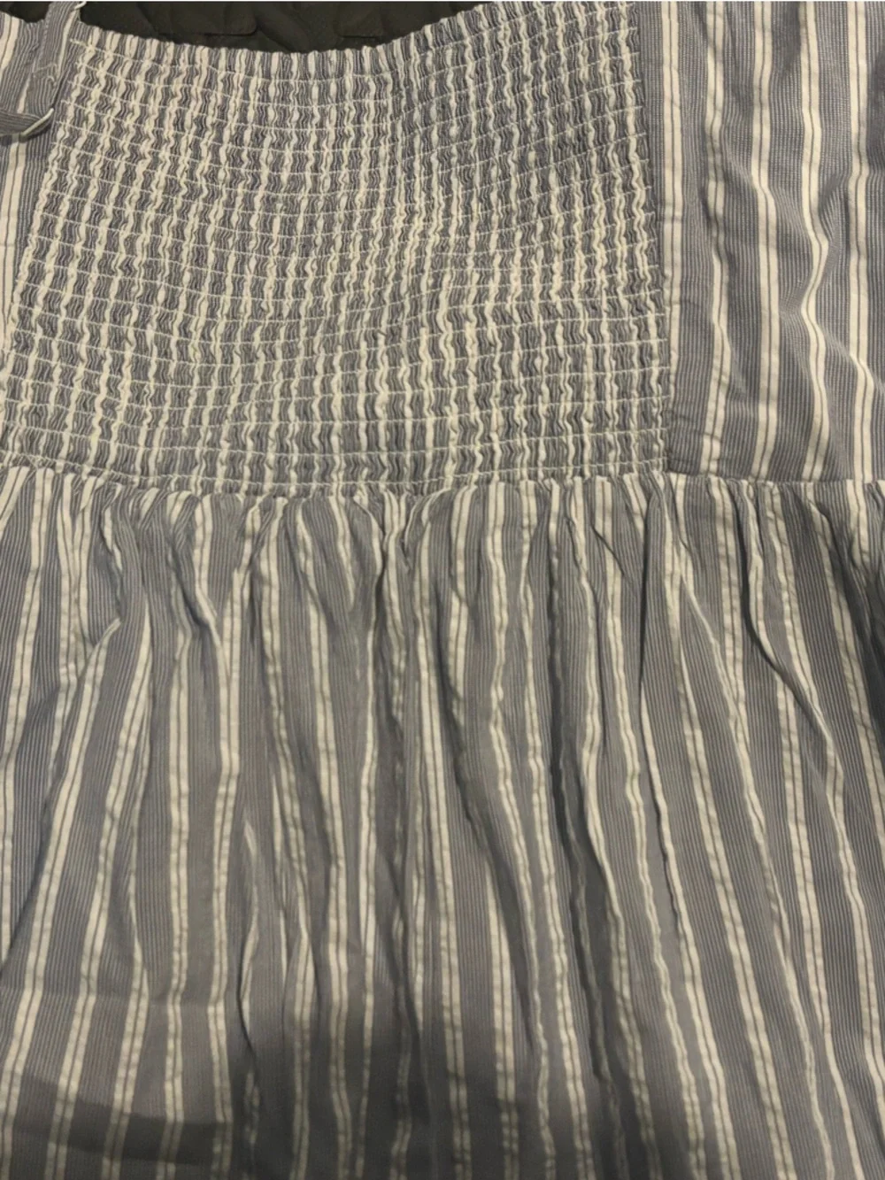 NWT Old Navy Striped Midi Dress with Bow Accent - Picture 4 of 7
